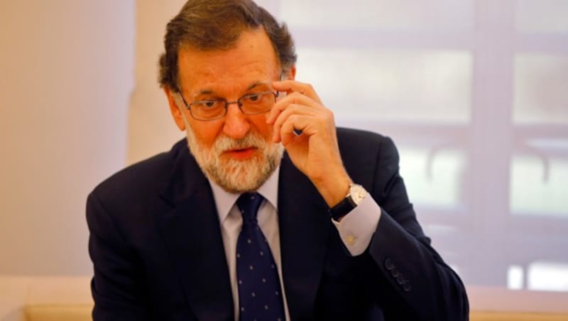 Rajoy bleibt gegenüber den Katalanen unnachgiebig. (Bild: ASSOCIATED PRESS)