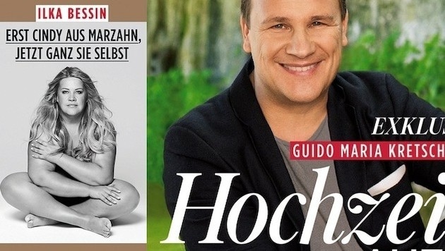 Ilka Bessin völlig hüllenlos am Cover der Zeitschrift "Gala". (Bild: Gala)