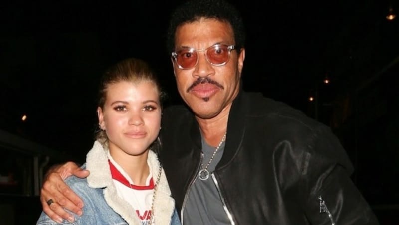 Lionel Richie und Tochter Sofia Richie im April 2017 (Bild: www.PPS.at)