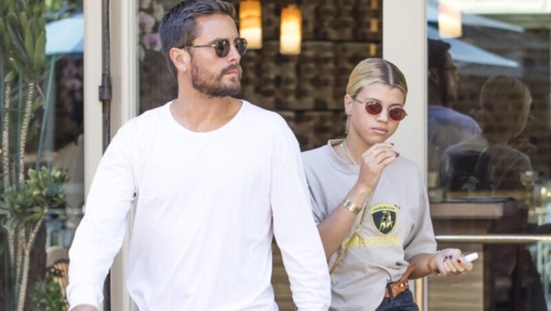 Scott Disick und Sofia Richie im September in Calabasas, Kalifornien (Bild: www.PPS.at)