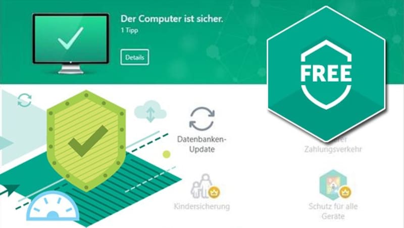 Das Unternehmen will Bedenken bei IT-Sicherheit ausräumen. (Bild: Kaspersky, krone.at-Grafik)