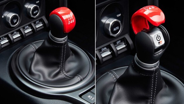 Das Automatikgetriebe ist auch wie ein manuelles Sechsganggetriebe zu schalten. (Bild: Toyota)