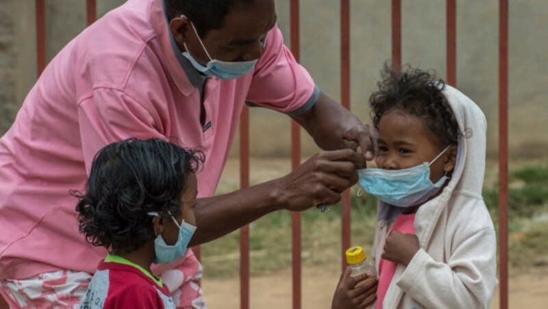 Im Jahr 2017 waren in Madagaskar 343 Menschen an der Lungen- oder Beulenpest erkrankt. (Bild: AFP)