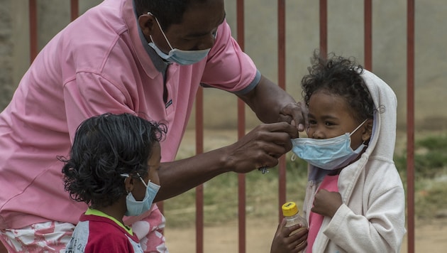 Im Jahr 2017 waren in Madagaskar 343 Menschen an der Lungen- oder Beulenpest erkrankt. (Bild: AFP)