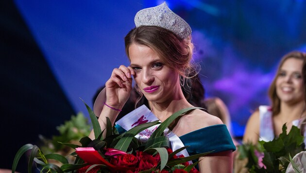 Die Gewinnerin aus Weißrussland, Alexandra Schischikowa (Bild: AFP)