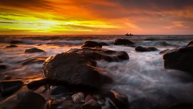 Ein Strand im südlichen Australien unweit der Millionenstadt Adelaide (Bild: flickr.com/James Yu)