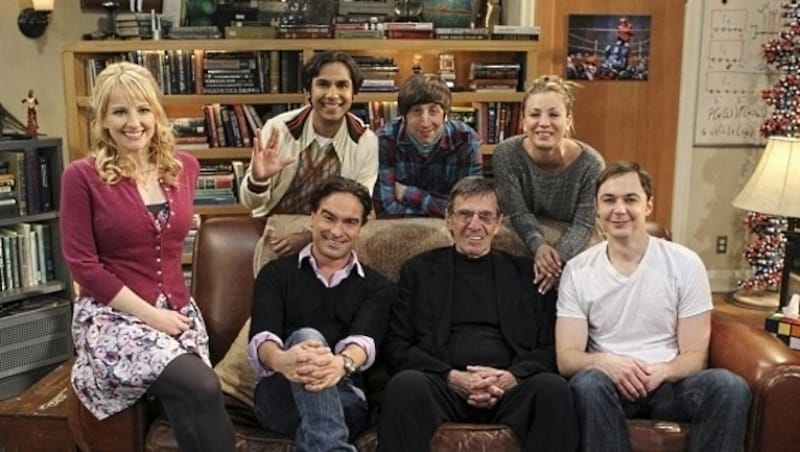 Leonard Nimoy zu Gast bei "The Big Bang Theory" (Bild: CBS)