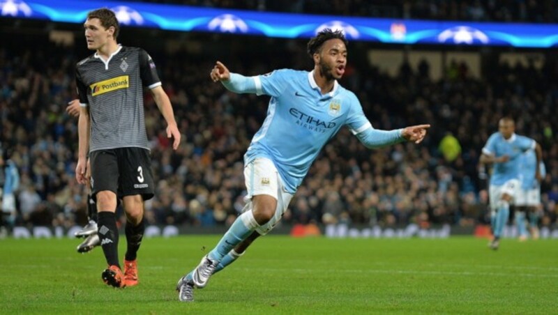 Manchester City besiegte Gladbach (Bild: APA/EPA/PETER POWELL)