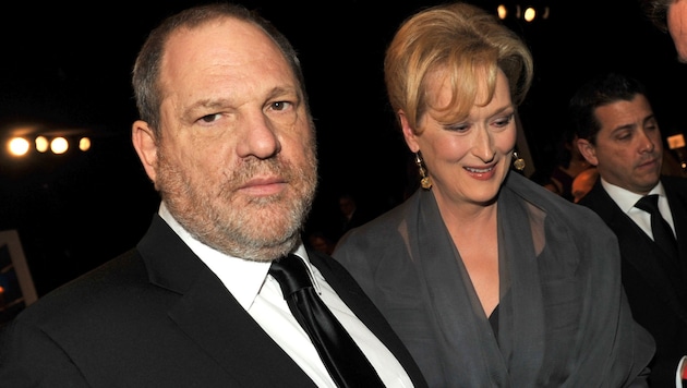 Harvey Weinstein und Meryl Streep (Bild: 2012 Getty Images)