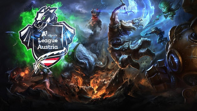 (Bild: A1, leagueoflegends.com, krone.at-Grafik)