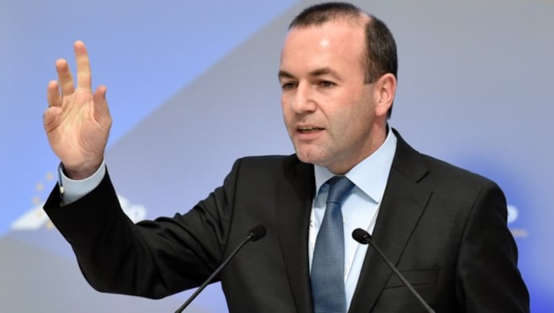 Manfred Weber, der Chef der Europäischen Volkspartei (Bild: AFP)