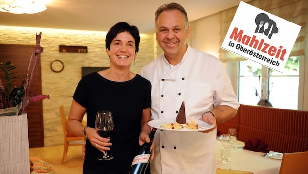 Seit 20 Jahren führen Eva und Franz Wiesmayr Regie im Restaurant und Hotel Waldesruh-Kohlwehr. (Bild: Klemens Fellner)