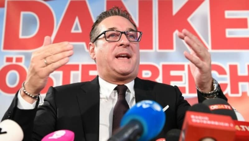 FPÖ-Chef Heinz-Christian Strache (Bild: APA/HELMUT FOHRINGER)