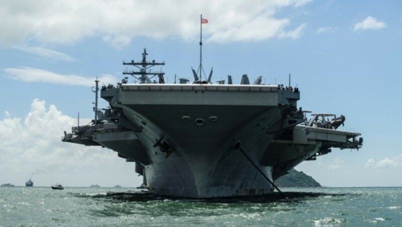 Die "USS Ronald Reagan" (Bild: AFP)