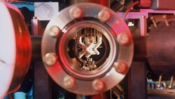 Einblick in einen Quantencomputer (Bild: APA)