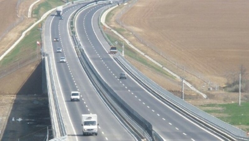 Die ungarische Autobahn M60 (Bild: "Krone")