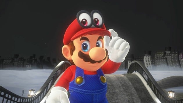 Der maskierte Täter war als Super Mario verkleidet (Bild: Nintendo)