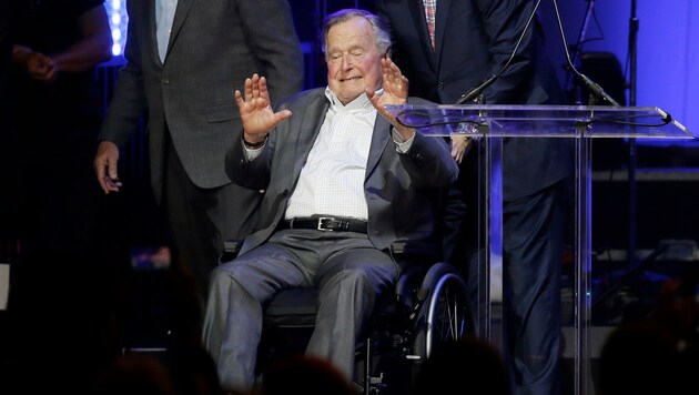 Der ehemalige US-Präsident George H.W. Bush (Bild: AP)