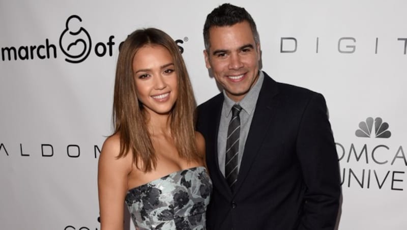 Jessica Alba mit Ehemann Cash Warren (Bild: Getty Images)