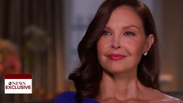 Mit Tränen in den Augen berichtet Ashley Judd von Harvey Weinsteins Übergriffen. (Bild: www.PPS.at)