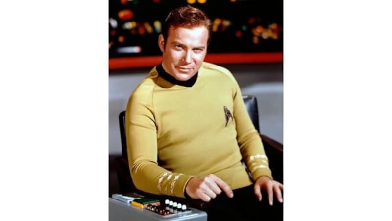 William Shatner in seiner Paraderolle des Captain Kirk (Bild: Hollywood Picture Press/face to)