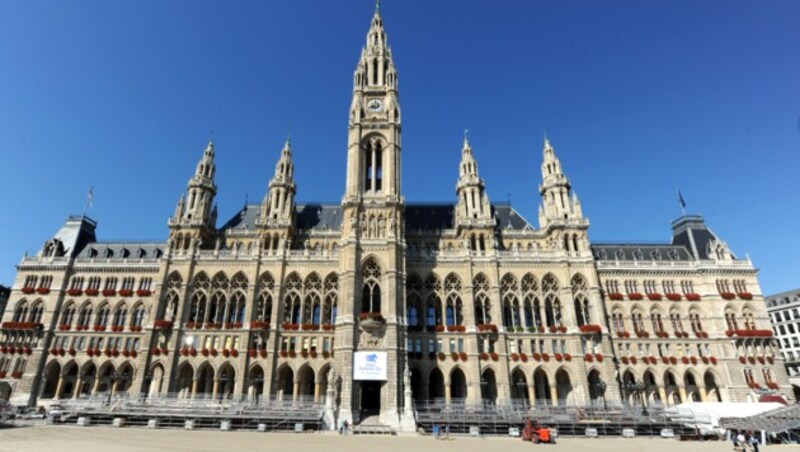 Das Wiener Rathaus (Bild: APA/HERBERT PFARRHOFER)