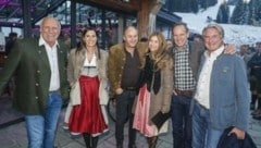 Didi Mateschitz, Marion Feichtner, Gerhard Berger und Helene, Heinz Kinigadner sowie Hermann Tomczyk (Bild: Markus Tschepp)