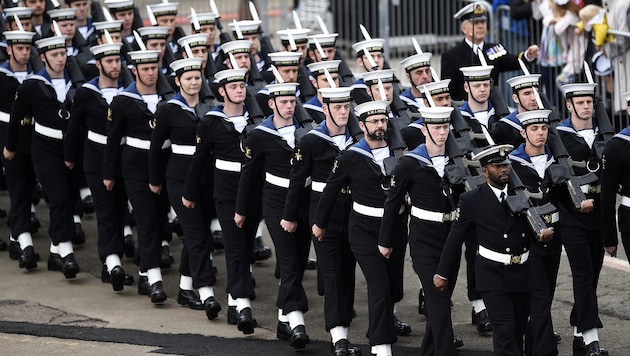 Soldaten der Royal Navy (Bild: AFP)