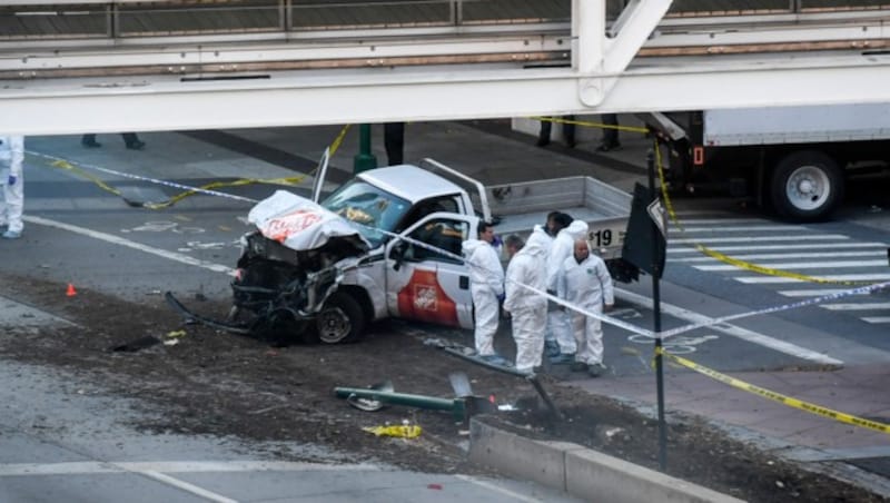 Bei dem Anschlag 2017 waren acht Menschen getötet worden. (Bild: AFP)