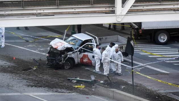 Bei dem Anschlag 2017 waren acht Menschen getötet worden. (Bild: AFP)