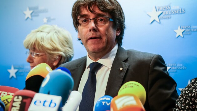 Carles Puigdemont (Bild: AFP)