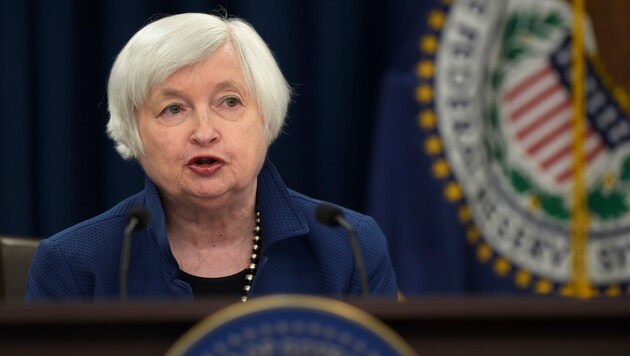 US-Finanzministerin Janet Yellen (Bild: AP)