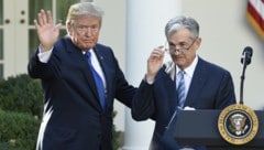 Jerome Powell bei seiner Nominierung durch US-Präsident Donald Trump (Bild: APA/AFP/SAUL LOEB)