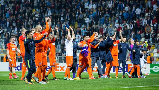 Austrias 4:1-Sieg in Rijeka am Donnerstag war gut für die UEFA-Fünfjahreswertung. (Bild: GEPA)