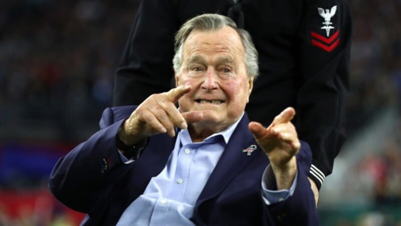 George H. W. Bush saß von 1989 bis 1993 im Weißen Haus. (Bild: AFP)