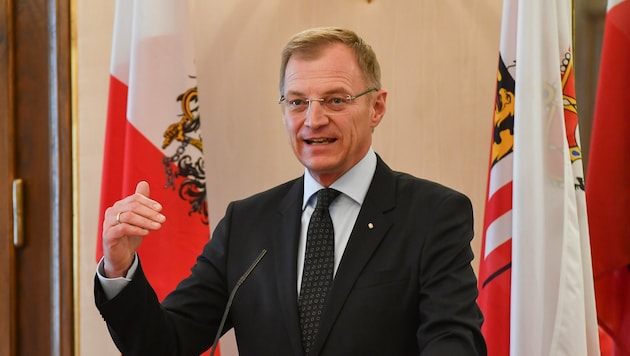 ÖVP-Landeshauptmann Thomas Stelzer (Bild: Dostal)