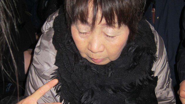 Die "Schwarze Witwe" Chisako Kakehi (70) (Bild: AFP)