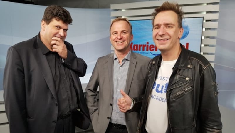 Wolf, Fetka und Hörhan (v.l.n.r.) (Bild: krone.tv)