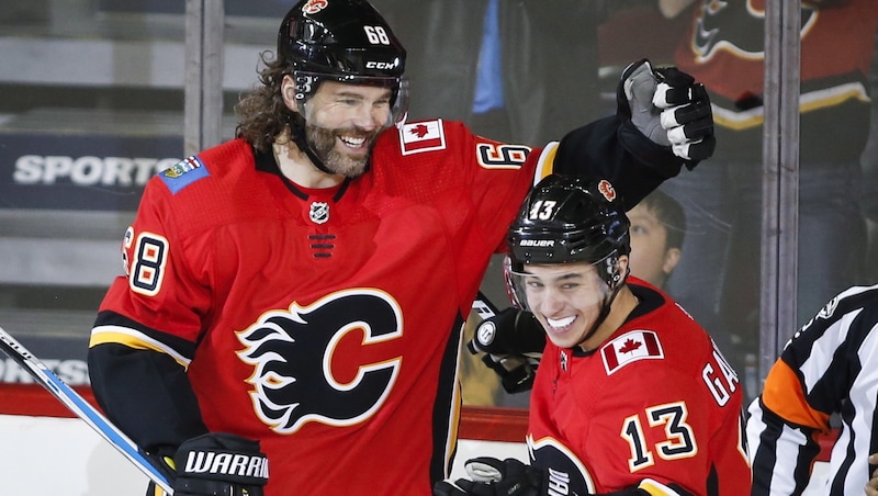 Jaromir Jagr könnte mit einem Besuch für Schlagzeilen sorgen. (Bild: THE CANADIAN PRESS)