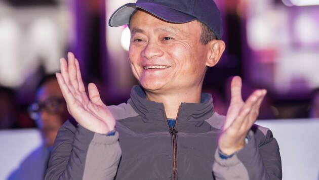 Für Alibaba-Chef Jack Ma ist der milliardenschwere Single-Tag ein Grund zur Freude. (Bild: AFP)