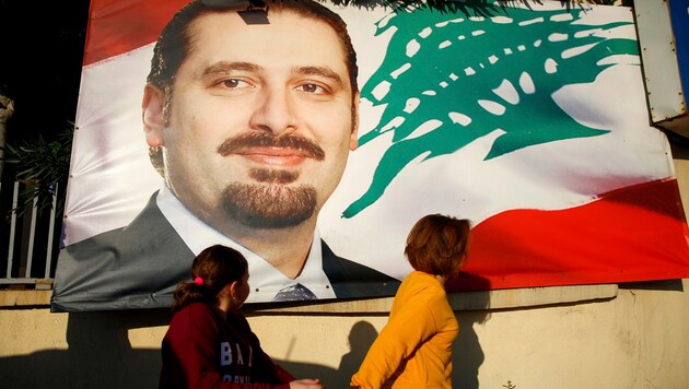 Nach dem Rücktritt von Ministerpräsident Saad Hariri steigen die Spannungen. (Bild: AP)