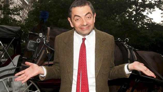 Rowan Atkinson als Mister Bean (Bild: 2007 Getty Images)