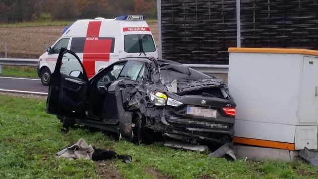Ein tödlicher Verkehrsunfall auf der A1 beim Knoten Linz sorgte Montagmorgen für einen Mega-Stau. (Bild: FOTOKERSCHI.AT/KERSCHBAUMMAYR)