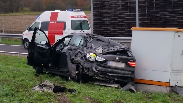 Ein tödlicher Verkehrsunfall auf der A1 beim Knoten Linz sorgte Montagmorgen für einen Mega-Stau. (Bild: FOTOKERSCHI.AT/KERSCHBAUMMAYR)