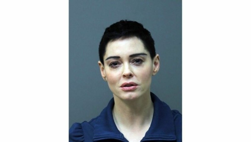 Rose McGowans Mugshot (Bild: www.PPS.at)