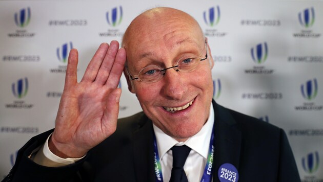Frankreichs Rugby-Verbandspräsident Bernard Laporte (Bild: AFP)