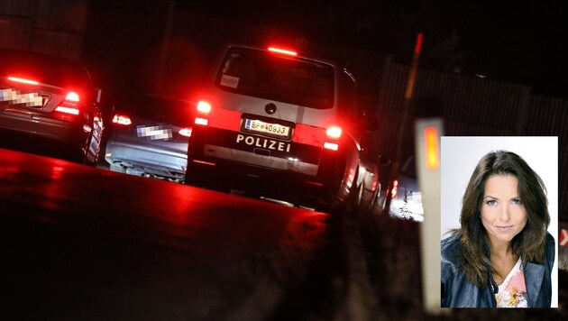 Die Polizei fasste die Waffendroher, deren Verhalten Verkehrspsychologin M. Seidenberger erklärt. (Bild: Fotos: laumat, öamtc)