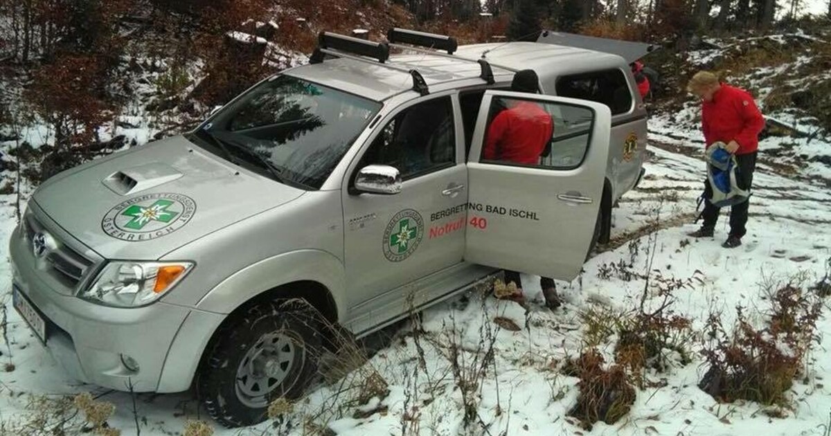 In Bad Ischl Einsatzfahrzeug der Bergrettung gestohlen