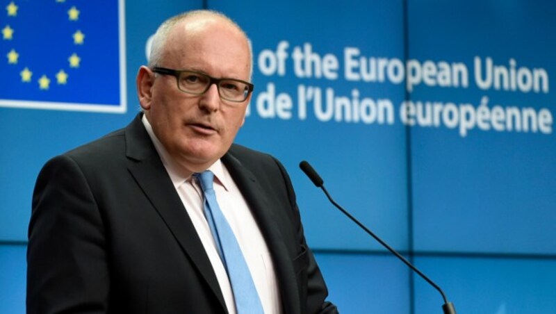 Frans Timmermans (Bild: AFP)