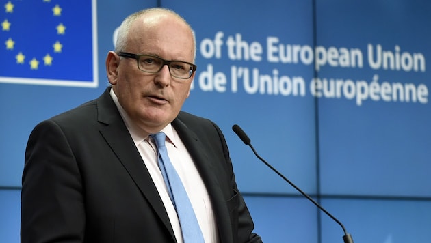 Frans Timmermans (Bild: AFP)